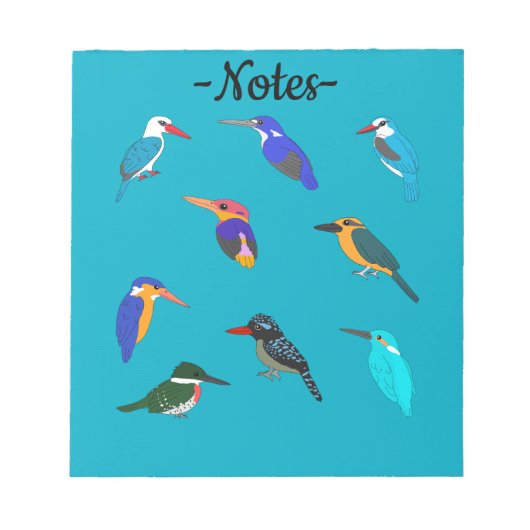 Bloc-note Kingfishers (Devant)