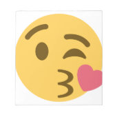 Bloc-note Kiss Emoji (Devant)