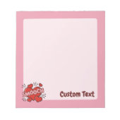 Bloc-note Kissing Comic Sound Effect (Devant)