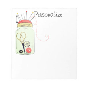 Bloc-note Kit de couture vintage