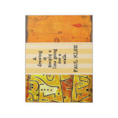 Bloc-note Klee - Citation et Peintures (Tourné)