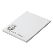 Bloc-note Knight Owl in Shining Armor (Tourné)