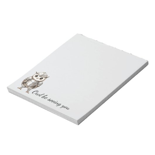 Bloc-note Knight Owl in Shining Armor (Tourné)