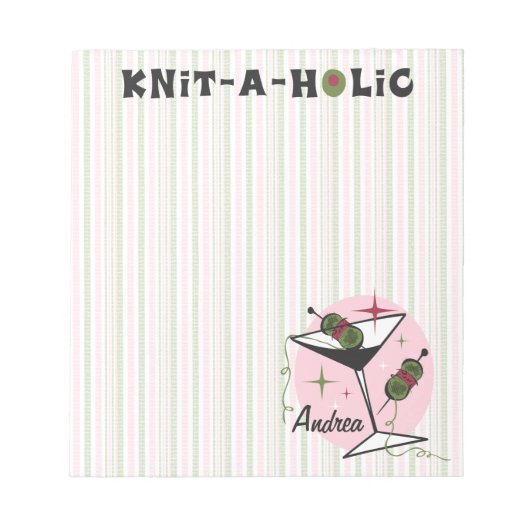 Bloc-note Knit-A-Holic (Devant)