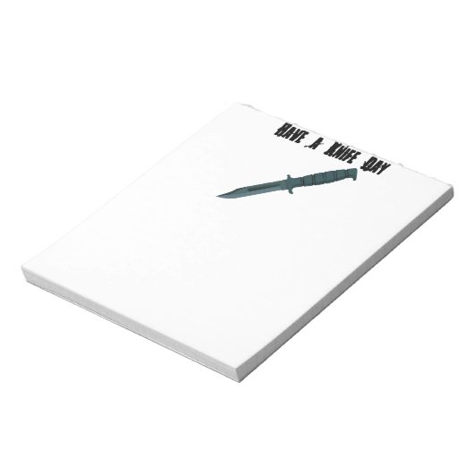 Bloc-note Knives Have a Knife (Tourné)