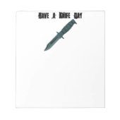 Bloc-note Knives Have a Knife (Devant)