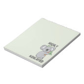 Bloc-note Koala hautement Koalafied (Tourné)