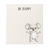 Bloc-note Koala Heureux (Devant)