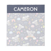 Bloc-note Koala Rainbow Love Motif (Devant)