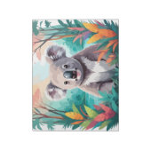 Bloc-note Koala Vector Art Animal Dans La Nature Majestueuse (Tourné)