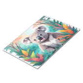 Bloc-note Koala Vector Art Animal Dans La Nature Majestueuse (Incliné)