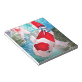 Bloc-note Kohaku Koi 2 Poissons japonais (Incliné)