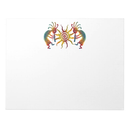 Bloc-note KOKOPELLI DUO SUN + vos idées (Devant)