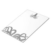 Bloc-note Kraken - Octopus géant noir / Cthulu (Incliné)