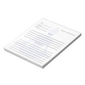 Bloc-note Kundenspezifischer Yoga Energie Wellness (Tourné)