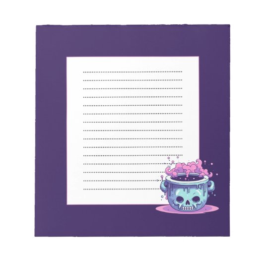 Bloc-note La brasse de Pastel Goth Witch (Devant)