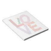 Bloc-note La Caterpillar Très Affamée | AMOUR (Incliné)