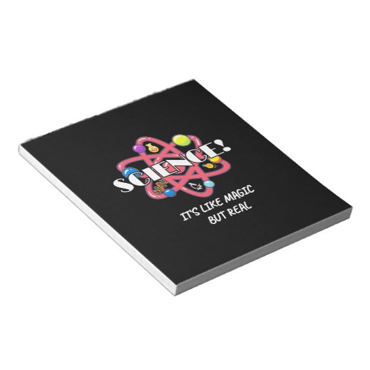 Bloc-note La Chimie De L'Enseignant La Science Est Comme La  (Incliné)