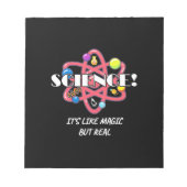 Bloc-note La Chimie De L'Enseignant La Science Est Comme La  (Devant)