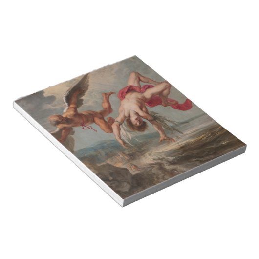 Bloc-note La chute d'Icarus (par Jacob Peter Gowy) (Incliné)