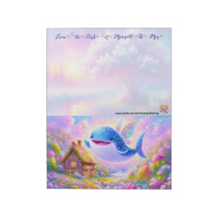 Bloc-note La Collection Fée : Cahier Requin Baleine