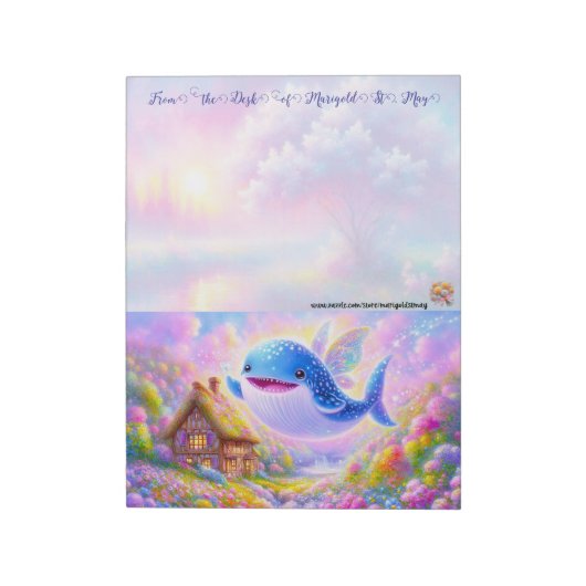 Bloc-note La Collection Fée : Cahier Requin Baleine (Tourné)