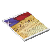 Bloc-note La Constitution américaine (Incliné)