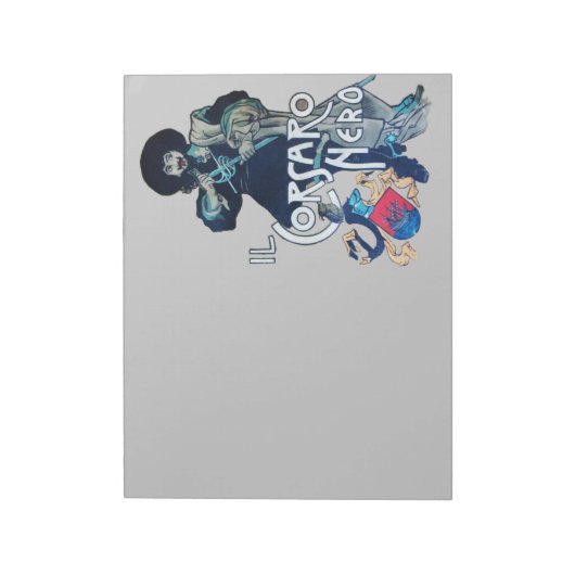 BLOC-NOTE LA CORSAIRE NOIRE (Tourné)