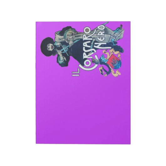 BLOC-NOTE LA CORSAIRE NOIRE (Tourné)