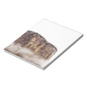 Bloc-note La falaise de Sheer se lève au-dessus des nuages (Tourné)