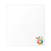 Bloc-note La fierté papillon L'amour est l'amour Sensibilisa (Devant)