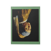 Bloc-note La fille avec un Turban / la fille avec l'oreille (Tourné)