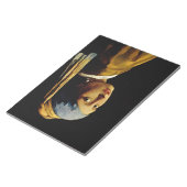 Bloc-note La fille avec un Turban / la fille avec l'oreille (Incliné)