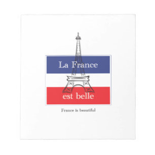 Bloc-note La France est belle