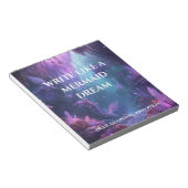 Bloc-note La grotte de cristal de la sirène (Incliné)