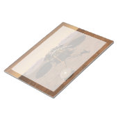 Bloc-note La Landre D'Insight Fonctionnant Sur La Surface De (Incliné)