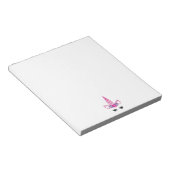 Bloc-note La licorne rose (Incliné)