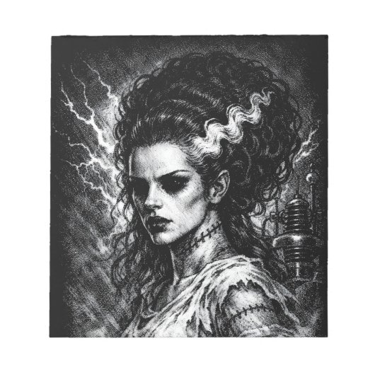 Bloc-note La Mariée de Frankenstein — Ressuscitée par BurnsI (Devant)