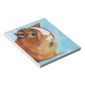 Bloc-note La noix de coco, la peinture sur cochon de Guinée (Incliné)