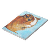 Bloc-note La noix de coco, la peinture sur cochon de Guinée (Tourné)