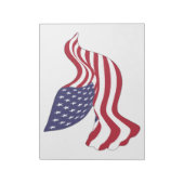 BLOC-NOTE LA PAIX AMÉRICAINE DOVE (Tourné)