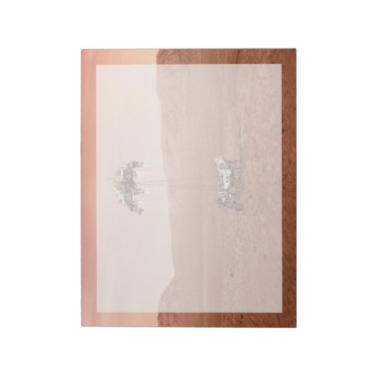 Bloc-note La Persévérance Arrive En Toute Sécurité Sur Mars. (Tourné)