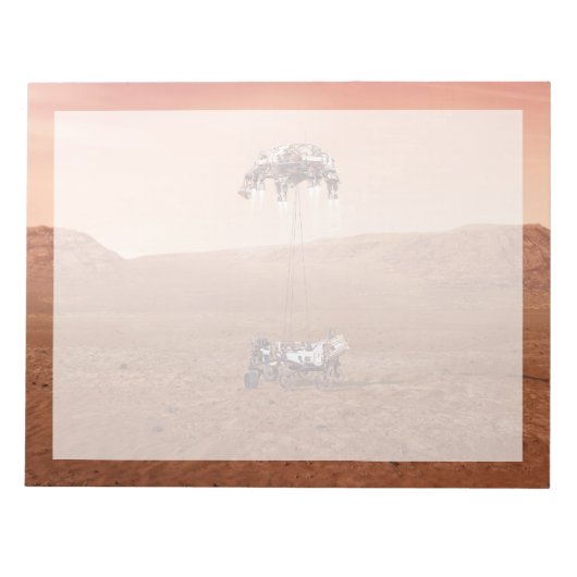 Bloc-note La Persévérance Arrive En Toute Sécurité Sur Mars. (Devant)