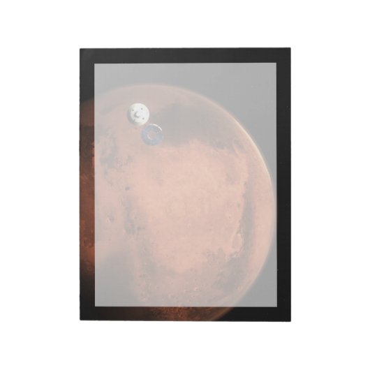 Bloc-note La Persévérance Rover Abandonne Son Étape De Crois (Tourné)