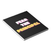 Bloc-note La peur du principal (Incliné)