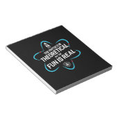 Bloc-note La Physique Est Théorique Mais Le Plaisir Est Réel (Incliné)