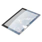 Bloc-note La Poussière Saharienne Frappant Vers L'Ouest Dans (Incliné)