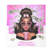 BLOC-NOTE LA SANTÉ AVEC UN SPLASH DE LA SÉCURITÉ (Devant)