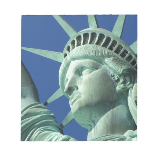 Bloc-note La Statue De La Liberté À New York (Devant)
