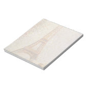 Bloc-note La Tour Eiffel par Georges Seurat (Tourné)
